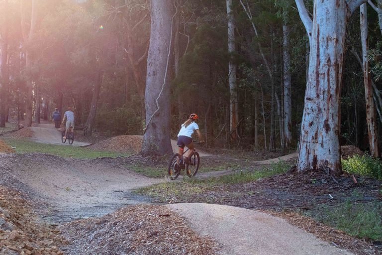 Mountain bike track